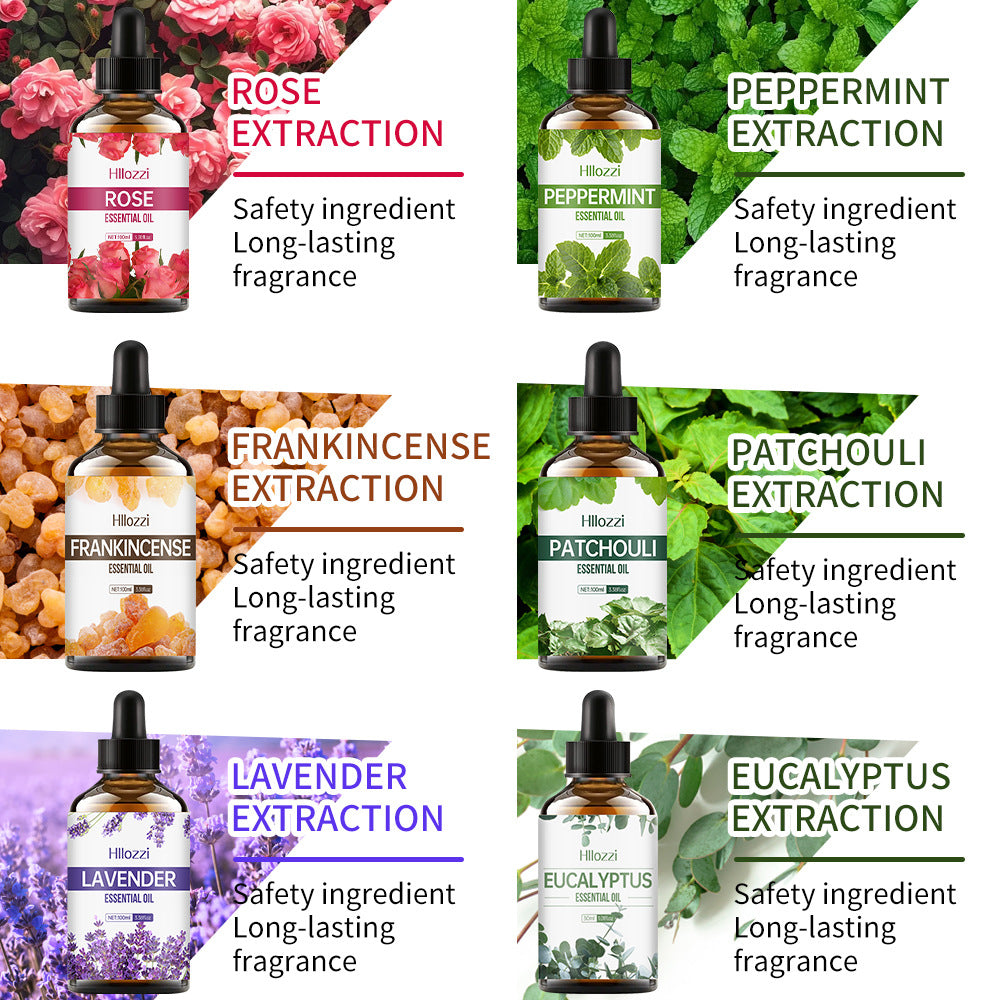 Natural Plant Essential Oils for Skin and Hair Care