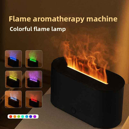 Simulated Flame Aromatherapy Diffuser
