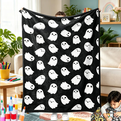 DIY Coloring Flannel Blanket with 24 Pens